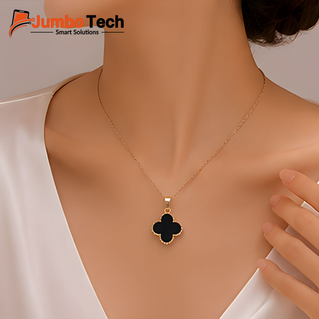 Fashion Jewelry Set — Ring Pendant Necklace & Hoop Earrings with Baguette Crystal Stones
