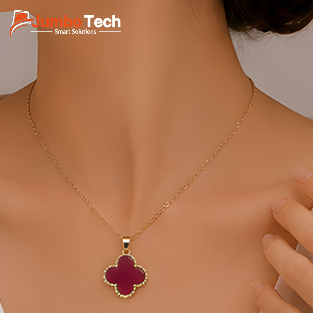 Fashion Jewelry Set — Ring Pendant Necklace & Hoop Earrings with Baguette Crystal Stones