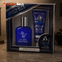 طقم عطر "أبولو بلو" للرجال من V.V.LOVE