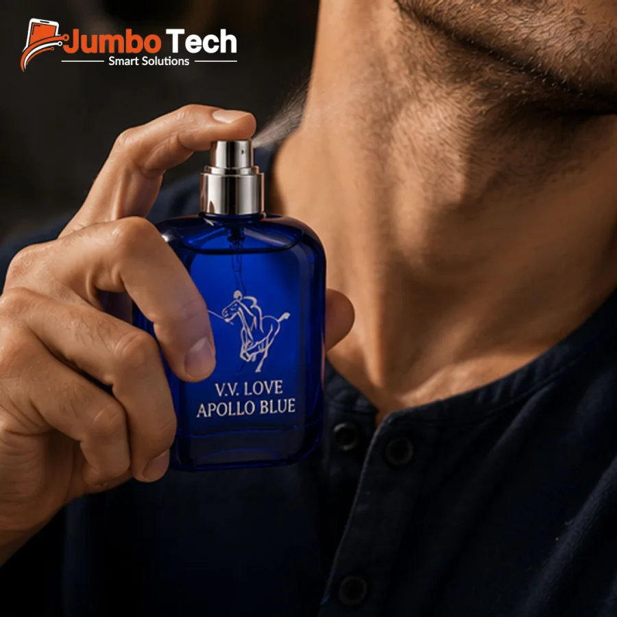 طقم عطر "أبولو بلو" للرجال من V.V.LOVE
