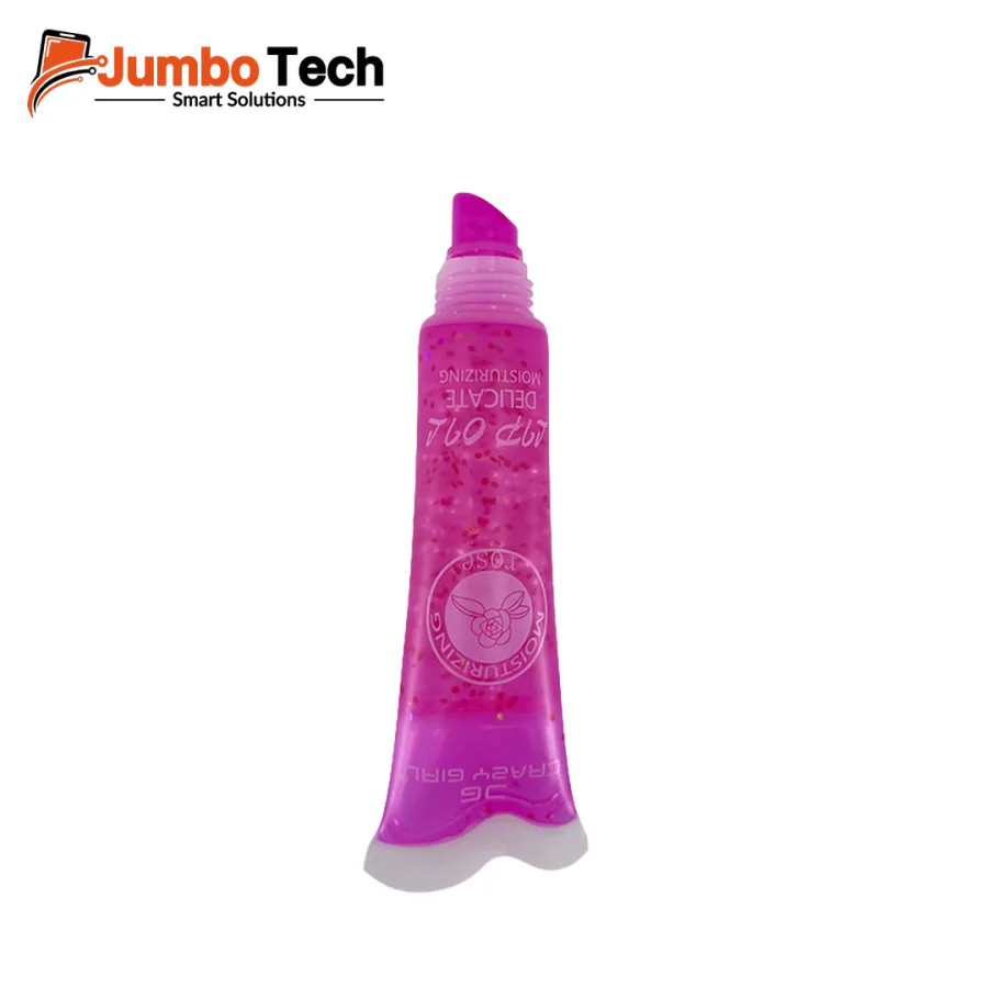 Delicate Moisturizing Lip Oil by Crazy Girl - Pink Glossy Lip Care