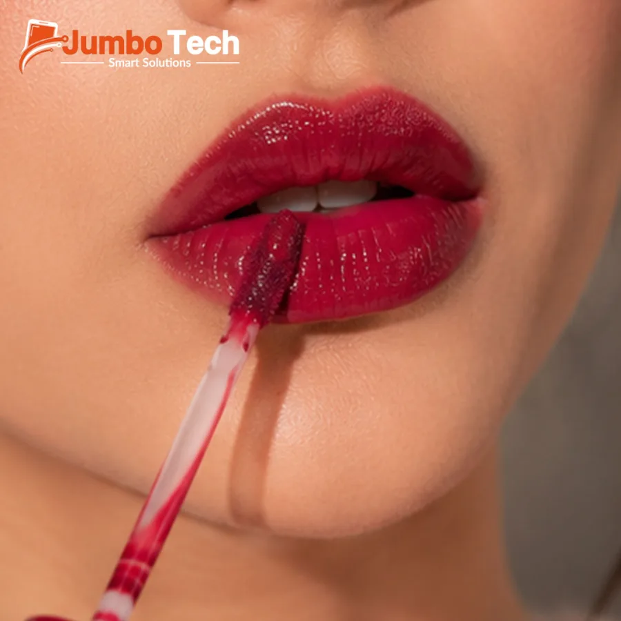 Crazy Girl "Kiss" Lip Gloss with Rich Red Formula