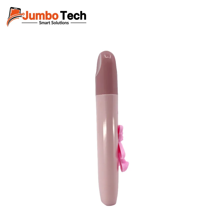 Crazy Girl Bear Charm Liquid Lip Gloss - Rosy Pink Shade