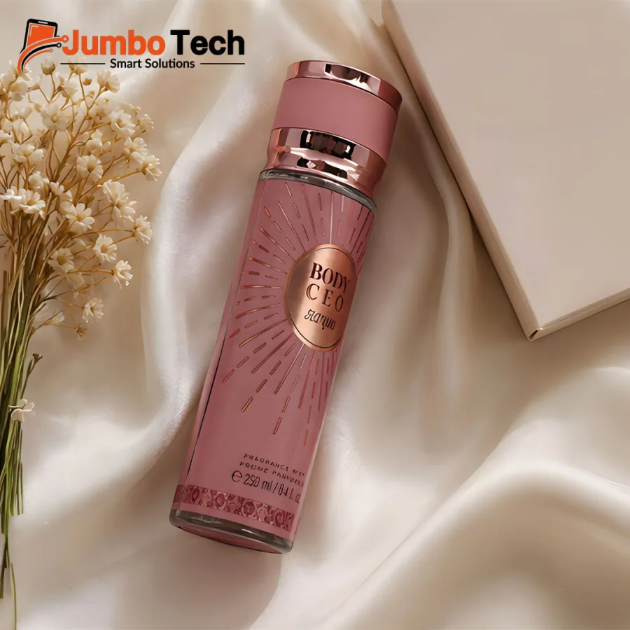 بخاخ عطر جسم هايا بودي سيو - فراجرنس ميست وردي روز جولد بتصميم شمسي 250مل