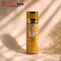 بخاخ عطر جسم يارا بودي سيو - فراجرنس ميست ذهبي بزهور بيضاء 250مل