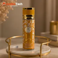 بخاخ عطر جسم يارا بودي سيو - فراجرنس ميست ذهبي بزهور بيضاء 250مل