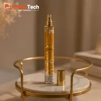 عطر يارا نسائي أو دو بارفان - سبراي قلم ذهبي بزخارف بيضاء 25مل