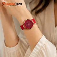 ساعة نسائية Ryberg Quartz بسوار سيليكون ملون - تصميم عصري أنيق