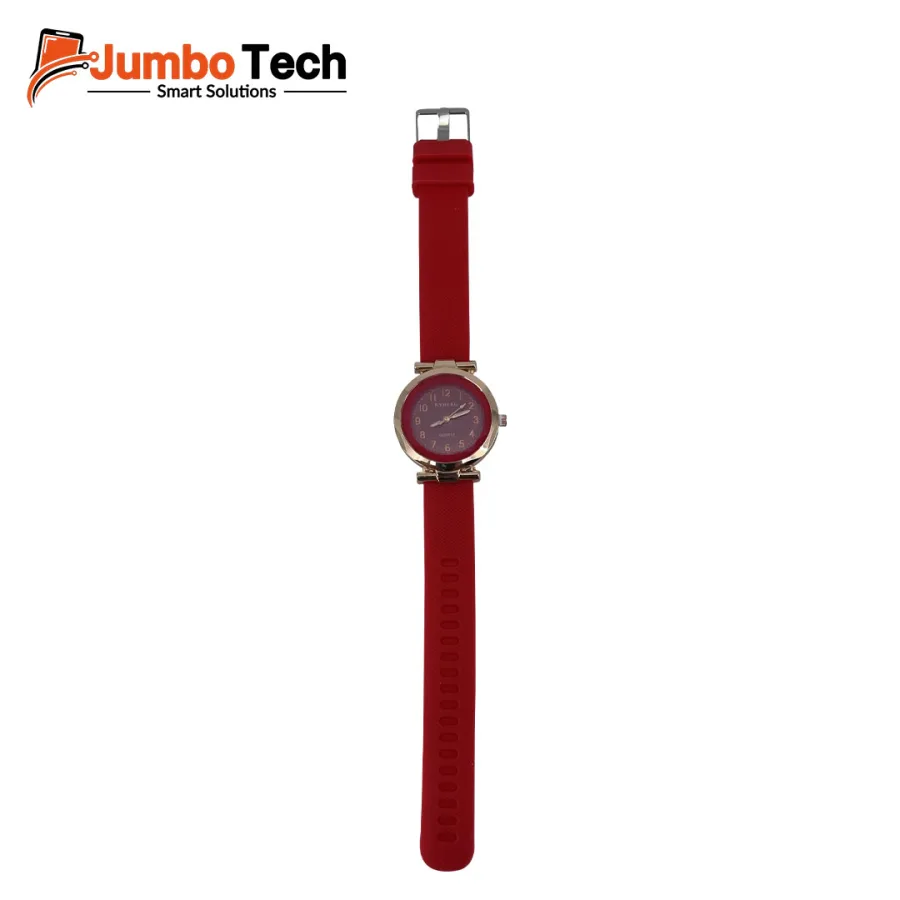 Ryberg Quartz Women's Watch with Colorful Silicone Strap - Modern Elegant Design