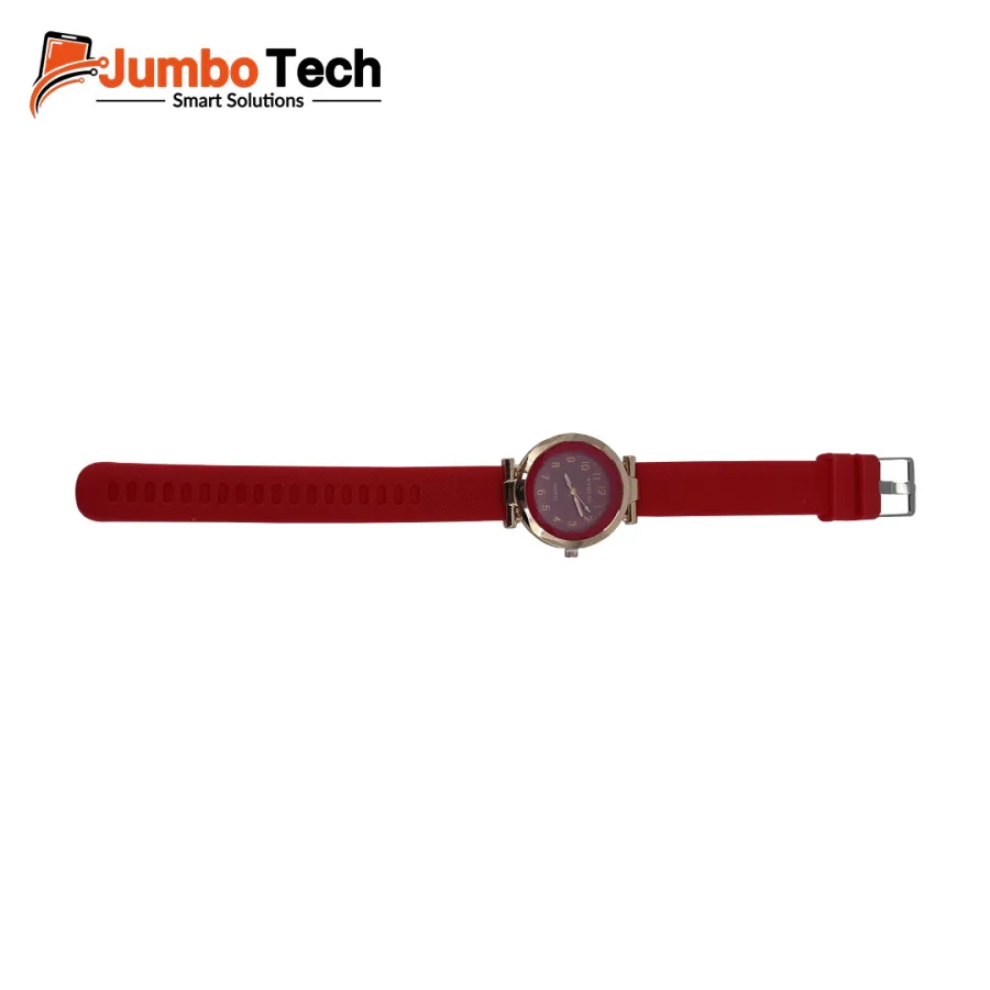 Ryberg Quartz Women's Watch with Colorful Silicone Strap - Modern Elegant Design