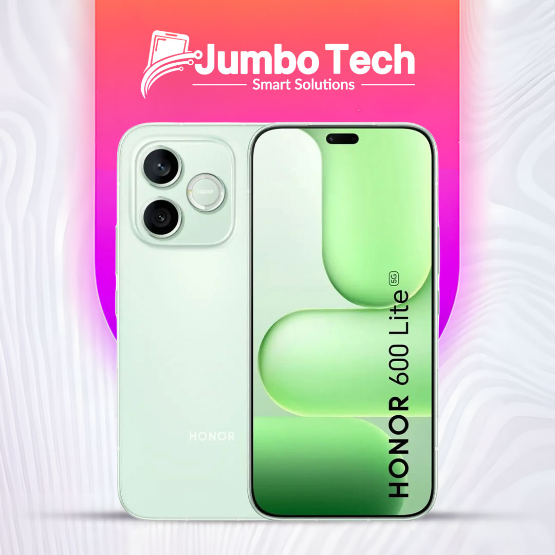 هاتف HONOR 600 Lite 5G - شاشة AMOLED 6.6 بوصة، كاميرا 108MP، بطارية 6520mAh