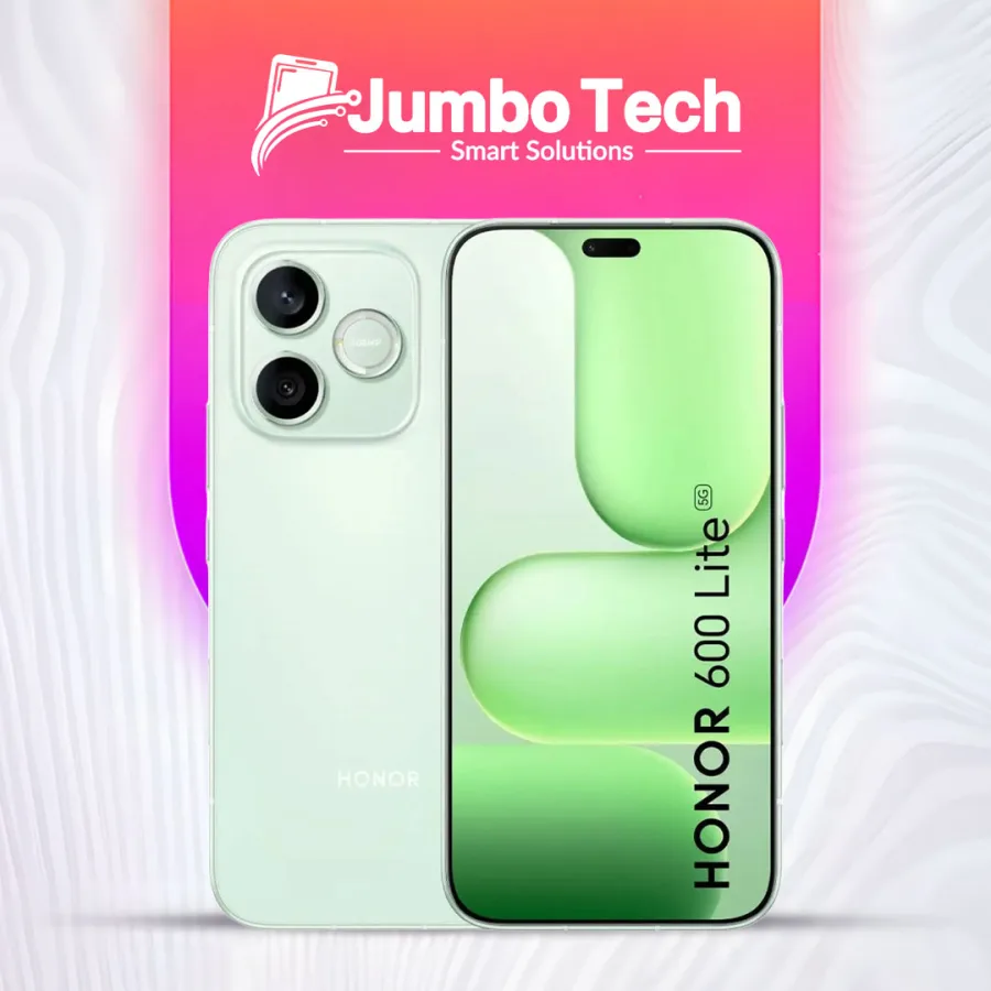 هاتف HONOR 600 Lite 5G - شاشة AMOLED 6.6 بوصة، كاميرا 108MP، بطارية 6520mAh