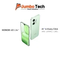 هاتف HONOR 600 Lite 5G - شاشة AMOLED 6.6 بوصة، كاميرا 108MP، بطارية 6520mAh