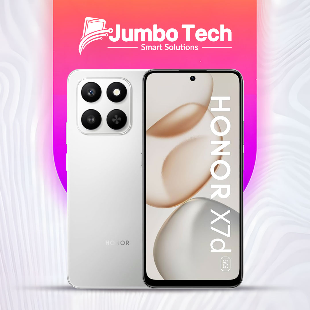 هاتف HONOR X7d 5G - شاشة 6.77 بوصة 120Hz، كاميرا 50MP، بطارية 6500mAh، Snapdragon 6s Gen 3