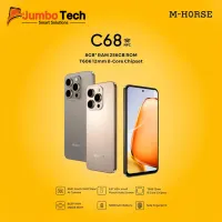 موبايل إم-هورس C68 بتقنية NFC ذاكرة 256 جيجا