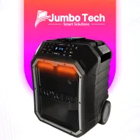 ECOXGEAR EcoBoulder Max 120W IP67 Waterproof Bluetooth Party Speaker with LED Lights