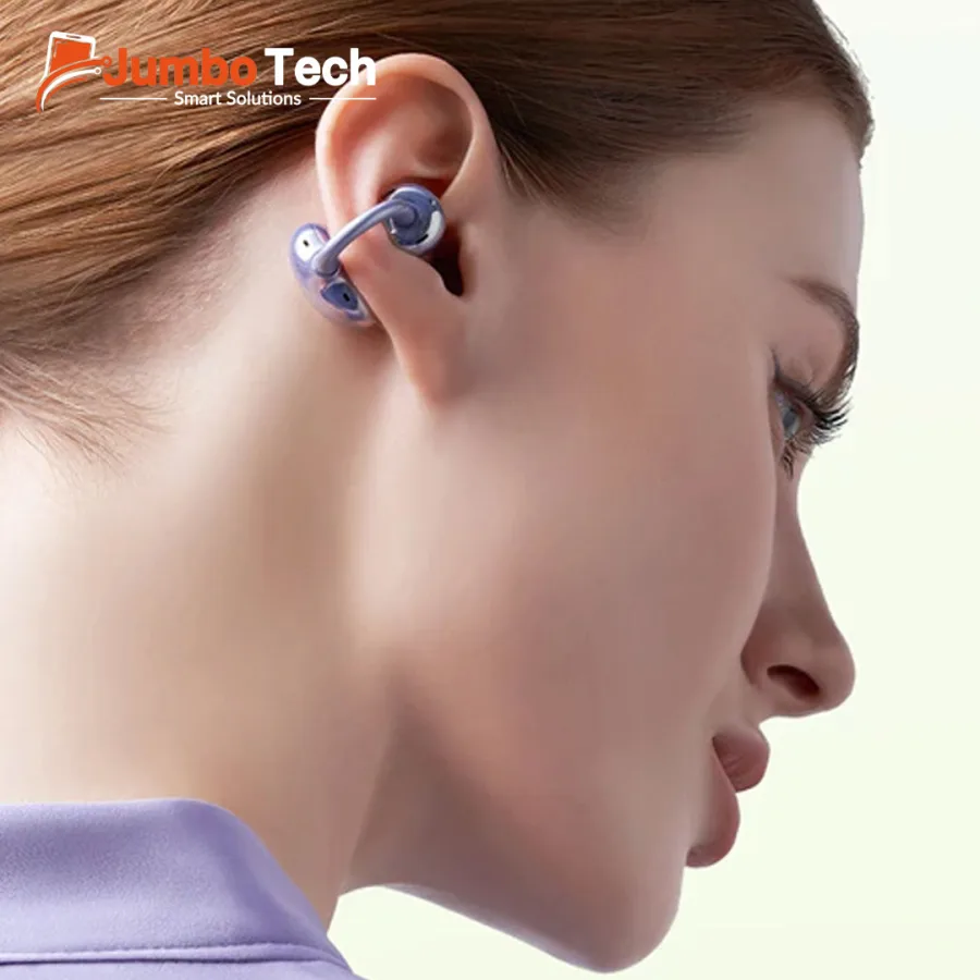 سماعات هونر تشويس Earbuds Clip لاسلكية Open-Ear بتصميم كليب وبطارية 36 ساعة