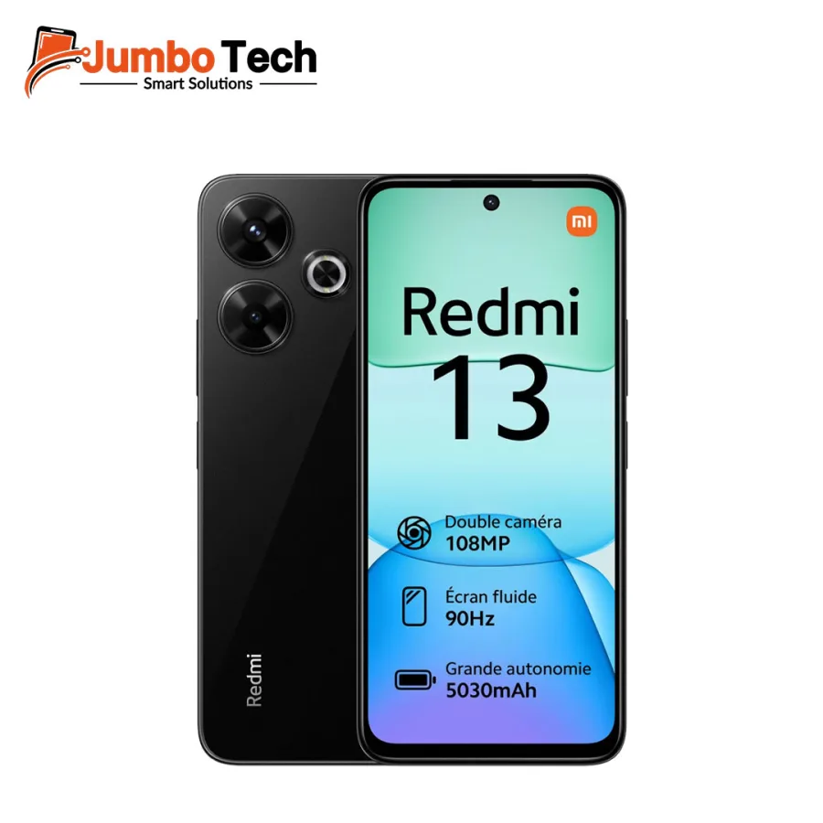 موبايل شاومي ريدمي 13 شاشة 6.79 بوصة 90Hz كاميرا 108MP بطارية 5030mAh