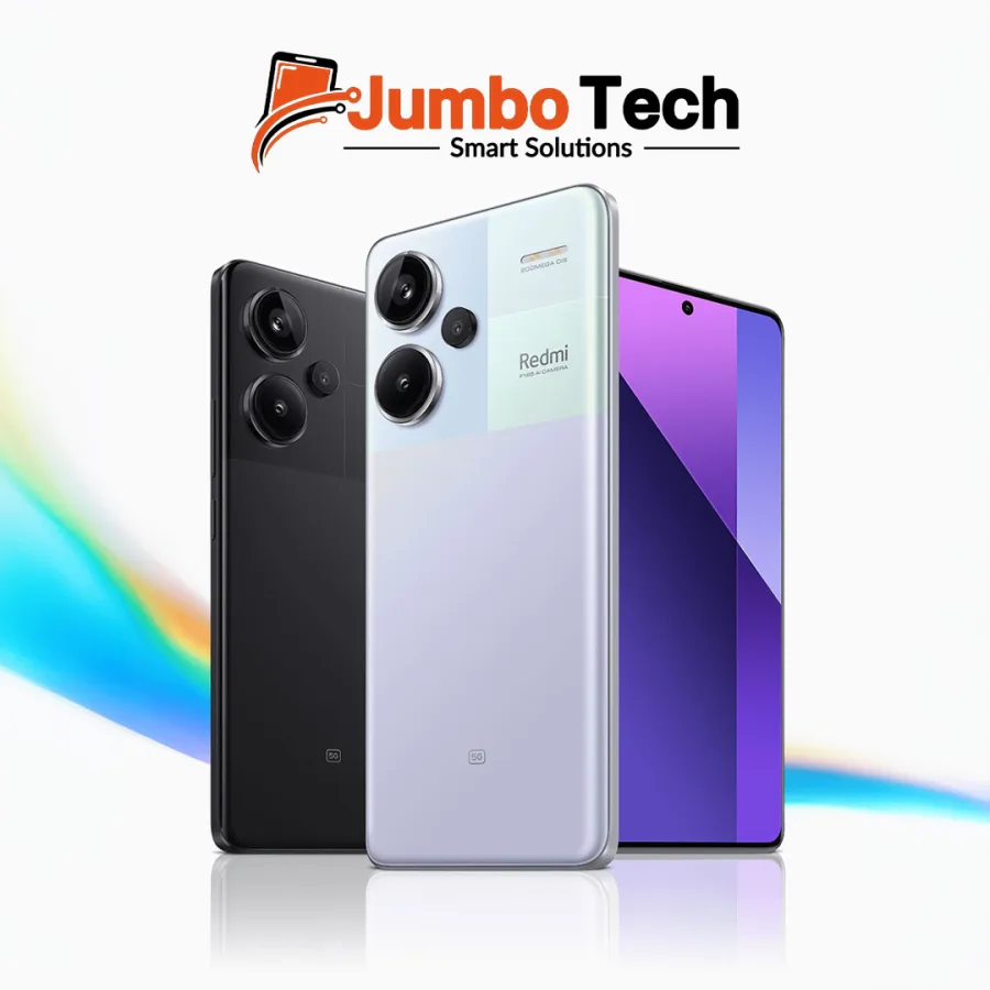 موبايل شاومي ريدمي نوت 13 برو بلس 5G شاشة AMOLED منحنية 6.67 بوصة كاميرا 200MP شحن 120W