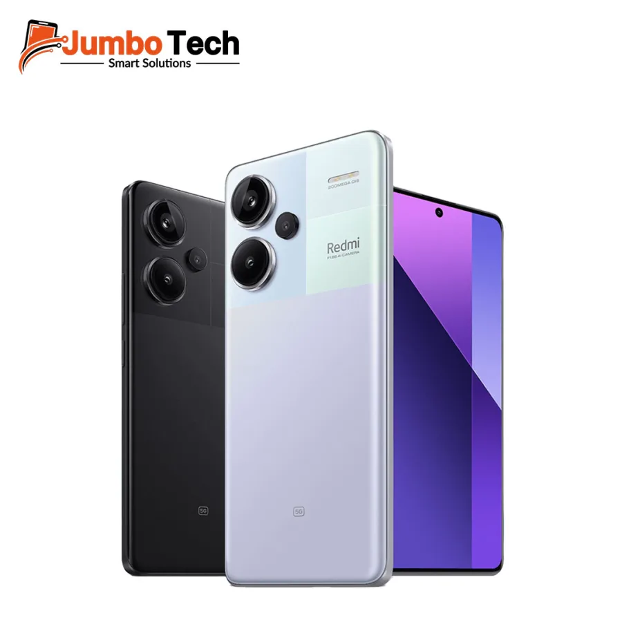 موبايل شاومي ريدمي نوت 13 برو بلس 5G شاشة AMOLED منحنية 6.67 بوصة كاميرا 200MP شحن 120W