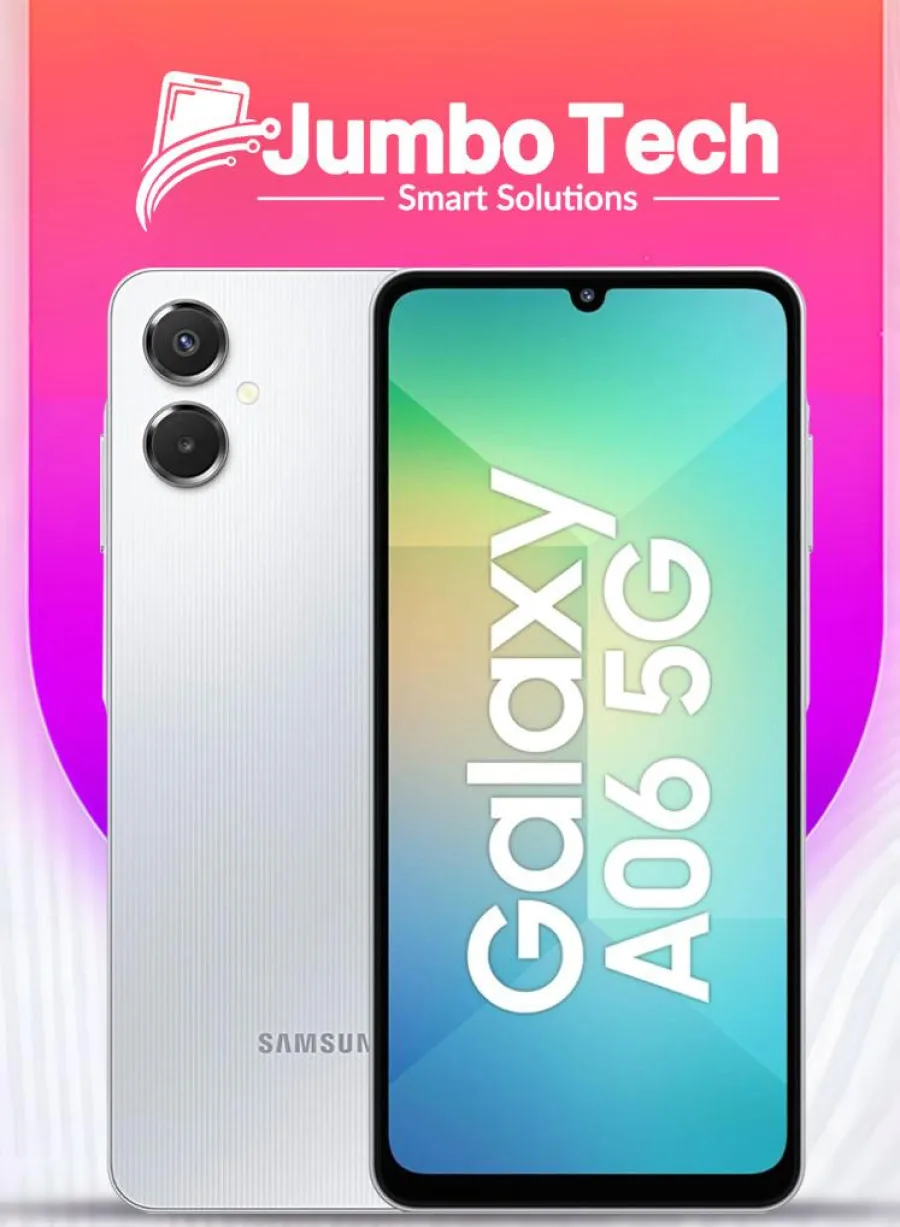 موبايل سامسونج جالكسي A06 5G شاشة 6.7 بوصة 90Hz كاميرا 50MP بطارية 5000mAh