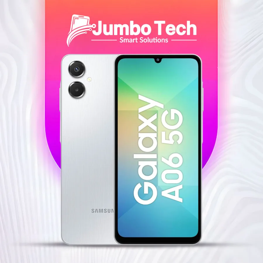 موبايل سامسونج جالكسي A06 5G شاشة 6.7 بوصة 90Hz كاميرا 50MP بطارية 5000mAh
