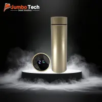 Smart Thermal Cup with LED Temperature Display 500ml Stainless Steel Insulated Mug