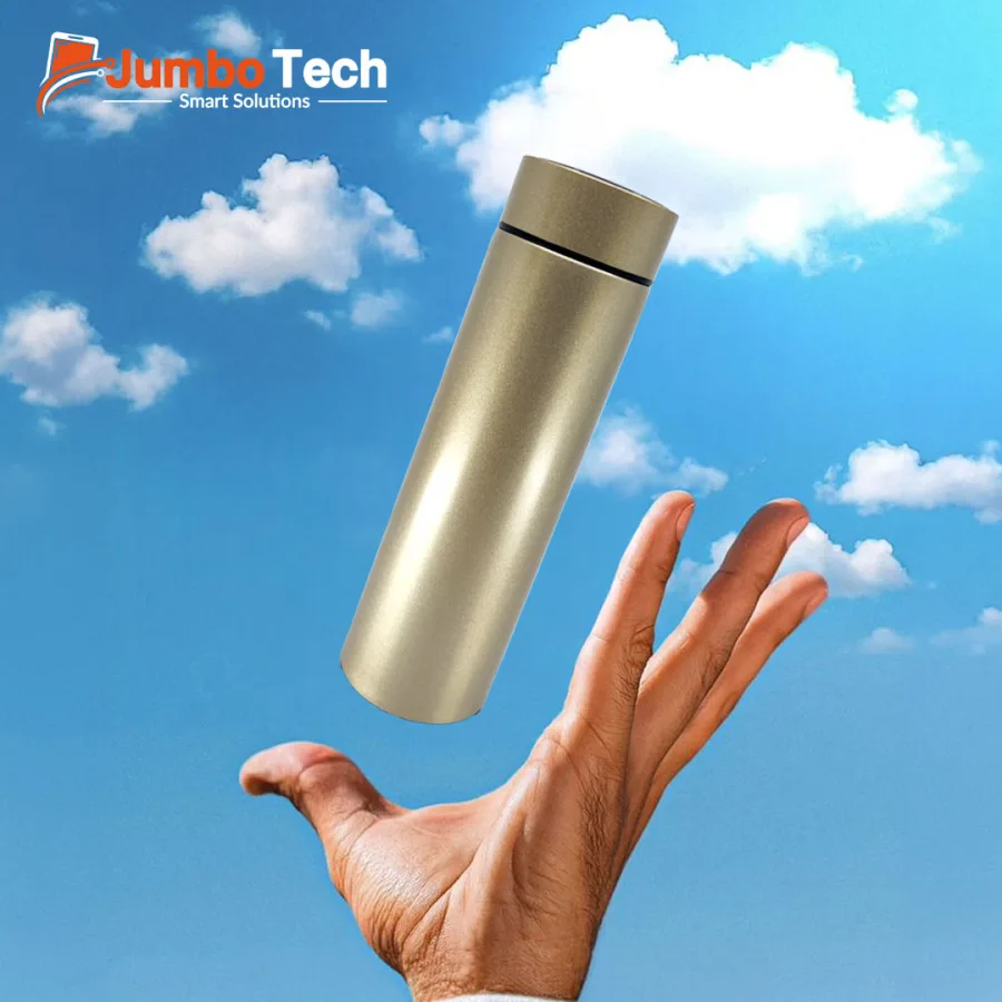 Smart Thermal Cup with LED Temperature Display 500ml Stainless Steel Insulated Mug
