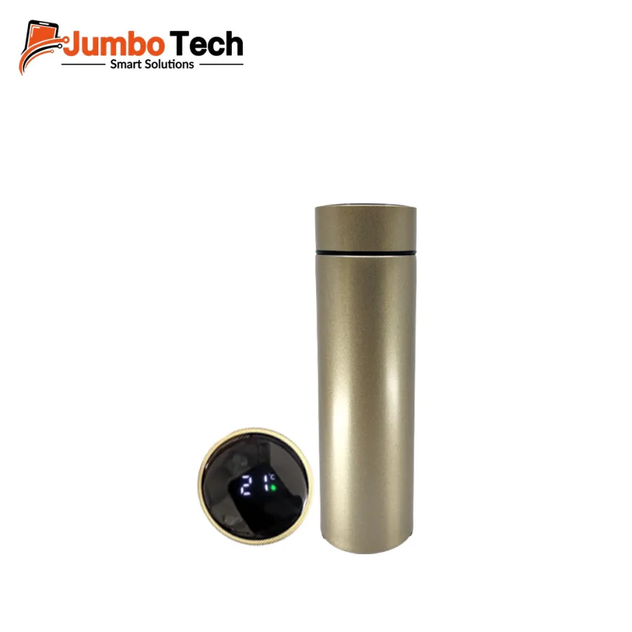 Smart Thermal Cup with LED Temperature Display 500ml Stainless Steel Insulated Mug