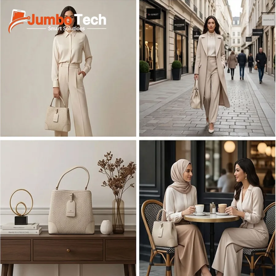 شنطة يد نسائية Dream City بملمس منقوش وحزام كتف قابل للفصل